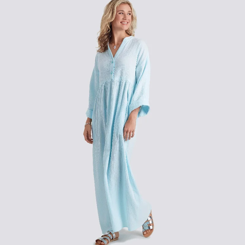 Simplicity Sewing Pattern S9102 Caftan and Dresses