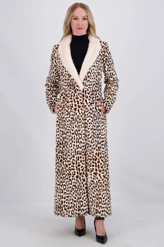 SHEARED MINK COAT