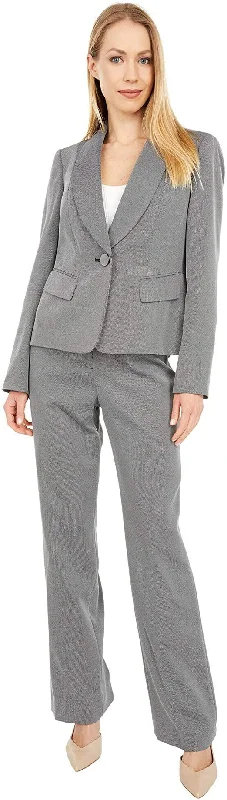 Le Suit Formal Shawl Collar Two Piece Pant Suit