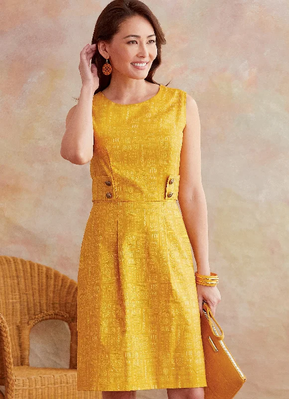 Butterick 6676 Misses' Dress Pattern | Easy