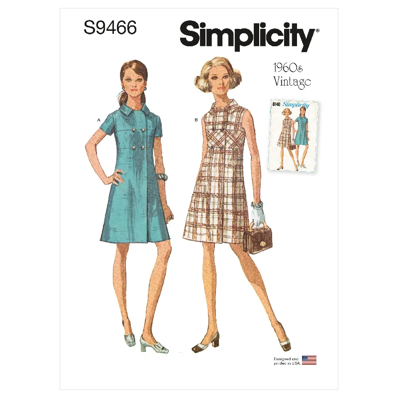 Simplicity Sewing Pattern 9466 Misses Dress