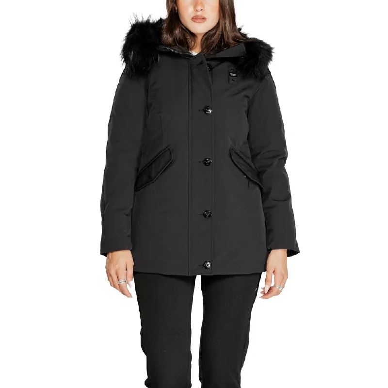 Blauer  Polyester Jackets & Women's Coat