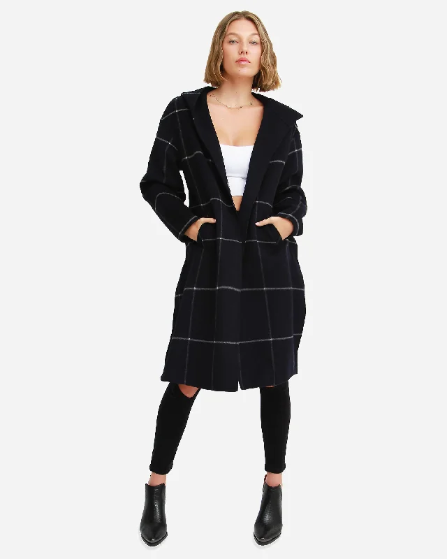 Walk This Way Wool Blend Oversized Coat