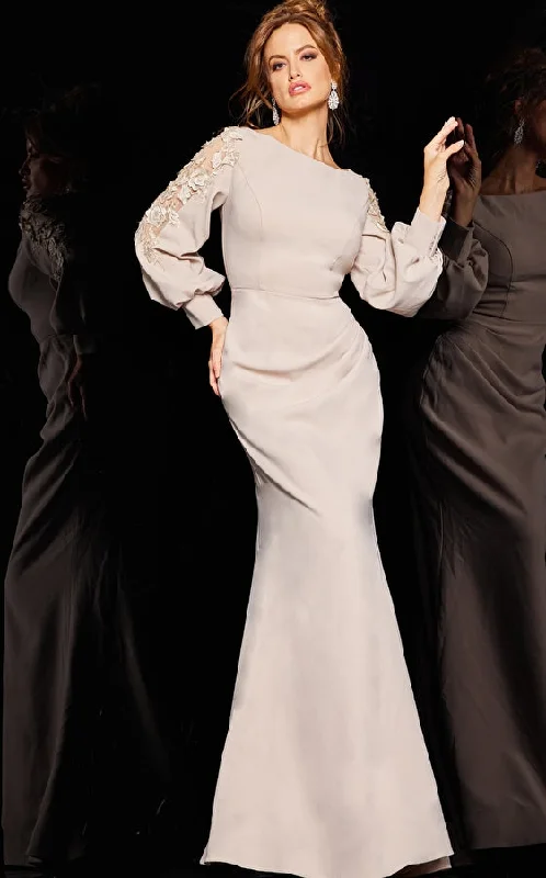 Jovani 09470 Long Sleeve Sleeve Mother of the Bride Gown