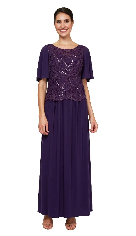 Le Bos Long Plus Size Formal Beaded Dress Sale 29168