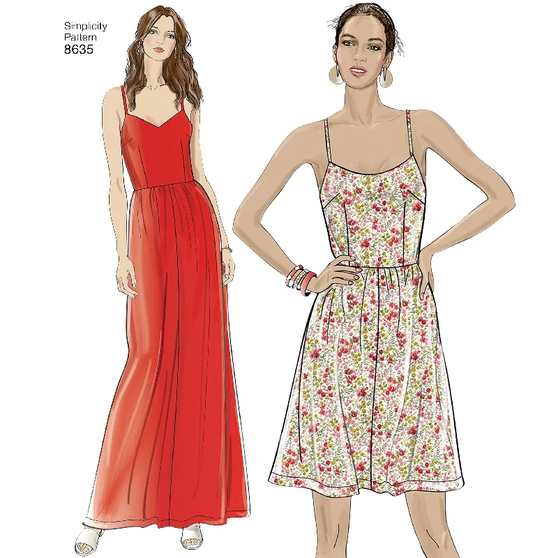 Simplicity Pattern 8635 dress, jumpsuit or romper