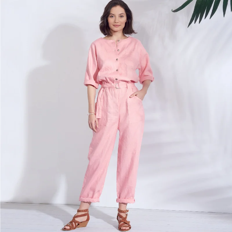 Simplicity Pattern  8907 Misses' Jumpsuit, Romper, Dresses