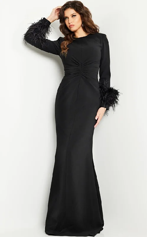 Jovani 25898 Fitted Long Sleeve Formal Dress