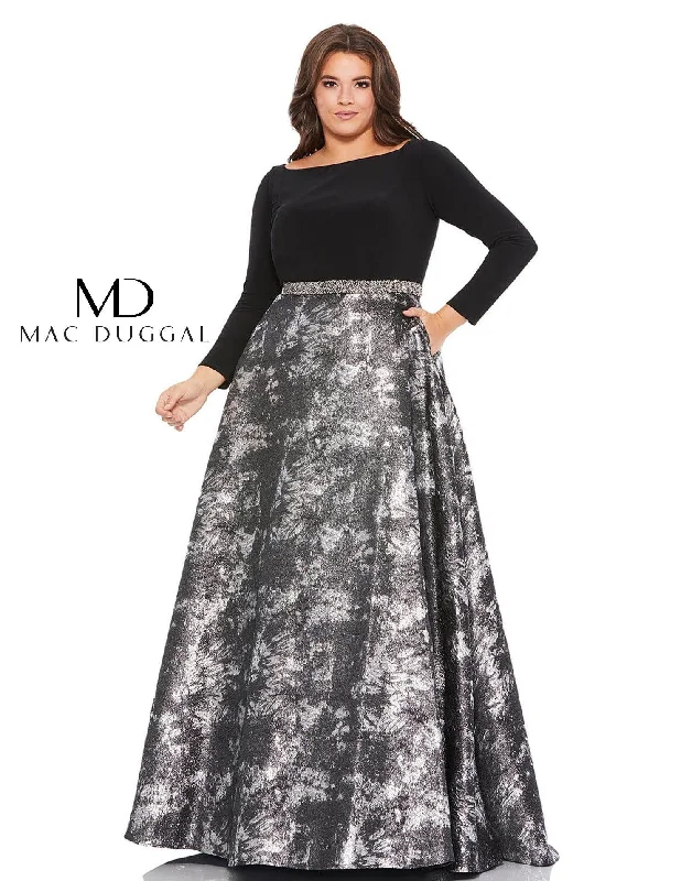 Mac Duggal 67741 Plus Size Long Formal Dress