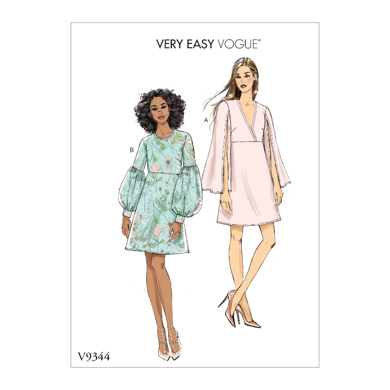 Vogue Pattern 9344 Misses' Dress | Vogue Pattern