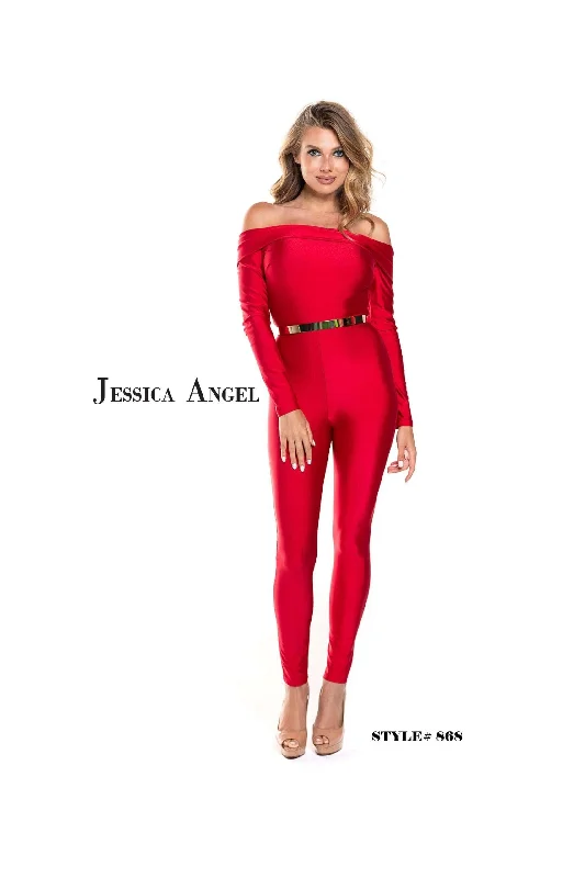 Jessica Angel Formal Off Shoulder Jumpsuit 868