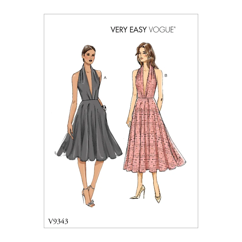 Vogue Pattern 9343 Misses' Dress | Vogue Pattern