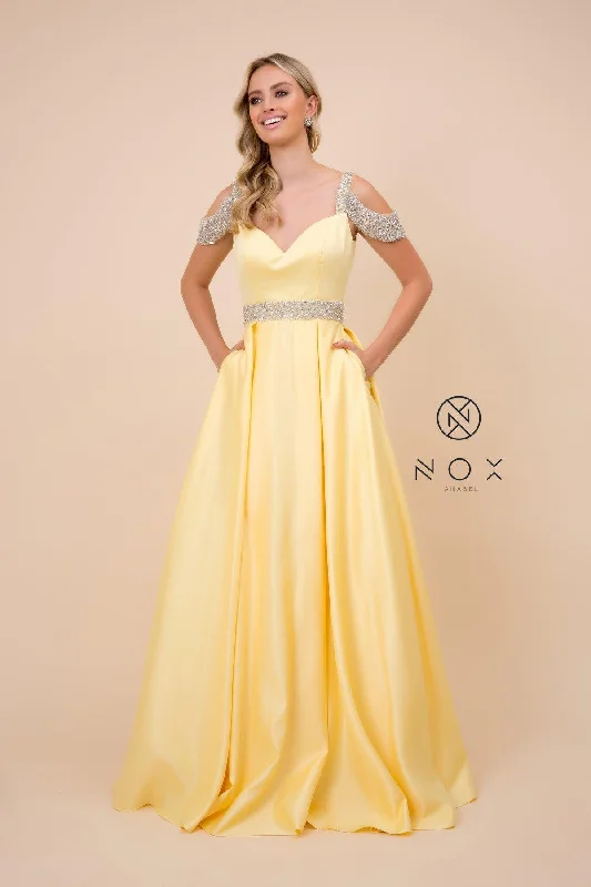 Long Prom Dress Off Shoulder Evening Gown Sale