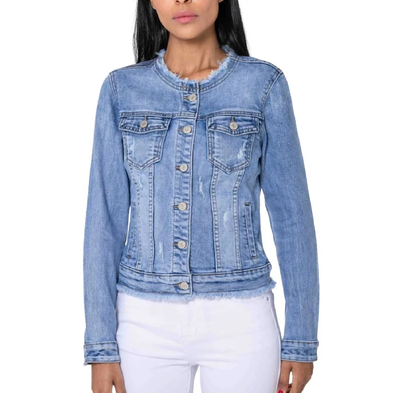 Jean Jacket In Light Blue