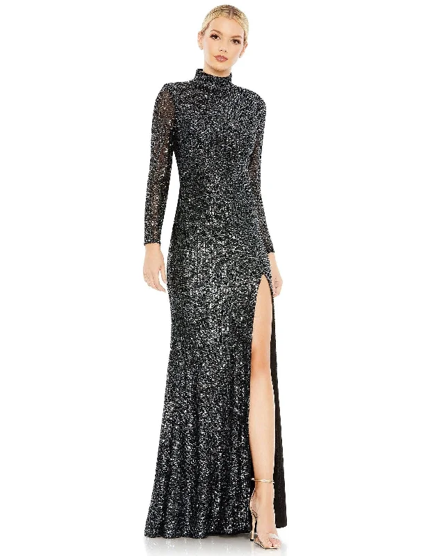 Mac Duggal 42014 Long Sleeve Formal Prom Dress