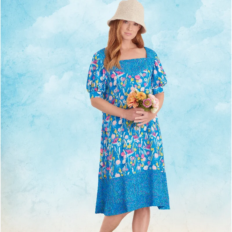 Simplicity Sewing Pattern 9477 Misses Top and Dresses