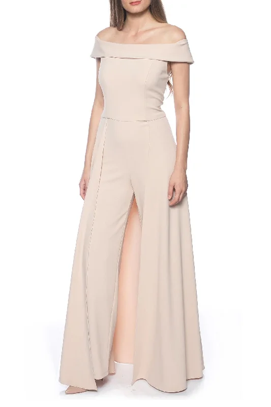 Marina  Off Shoulder Walk Through Jumpsuit