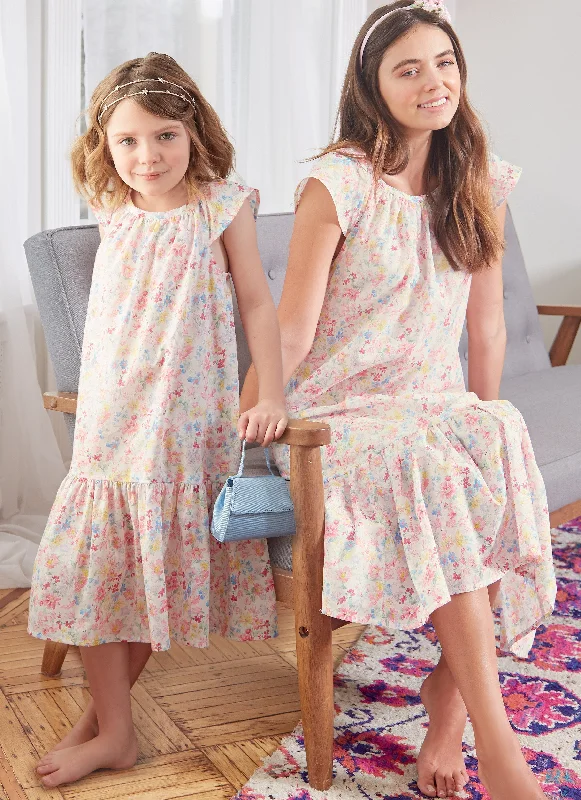 McCall's 8216 Misses' and Children's Dresses sewing pattern