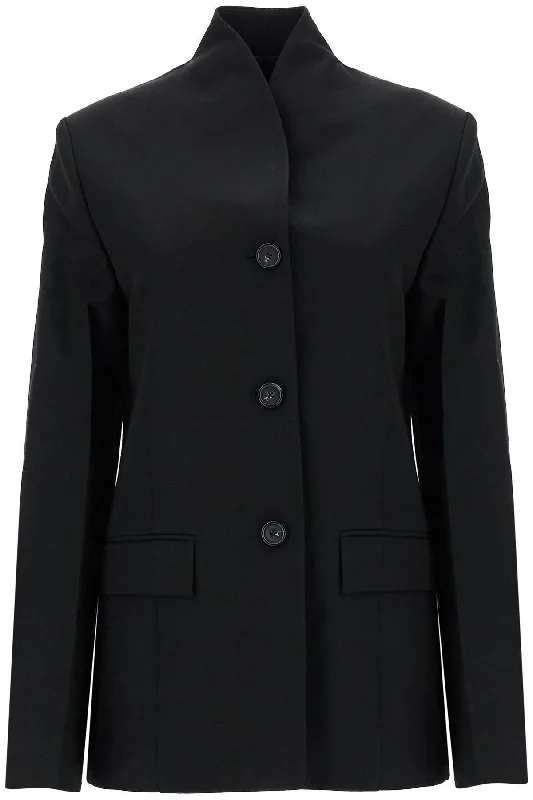 Toteme Women's  Double-Breasted Jacket In Recycled Polyester And Wool