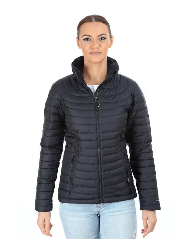 Columbia White Out II XK0677-010 Puffer Jacket Women's Black Omni Heat APP223