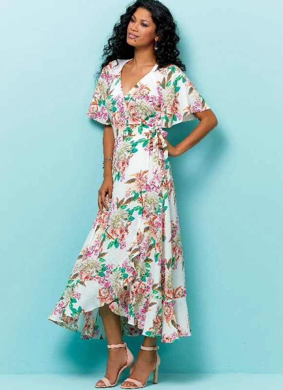 Butterick 6554 Misses' Wrap Dresses Pattern