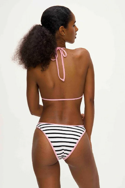 Dove Bikini Bottom - Vintage Stripe